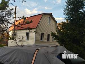 Дом 74м², 2-этажный, участок 10 сот.  
