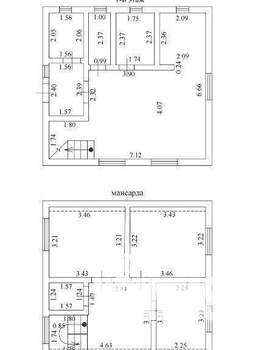 Дом 90м², 2-этажный, участок 12 сот.  