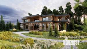 Коттедж 655м&sup2;, 2-этажный, участок 25 сот.  