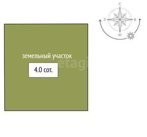 Дом 80м², 2-этажный, участок 4 сот.  