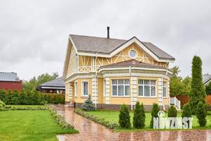 Дом 291м², 2-этажный, участок 12 сот.  