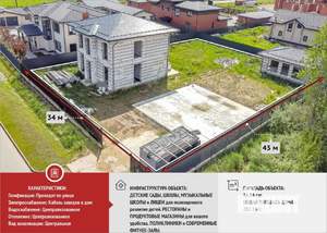 Дом 251м&sup2;, 2-этажный, участок 15 сот.  