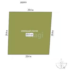 Дом 241м², 3-этажный, участок 10 сот.  