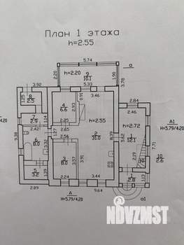 Дом 132м², 2-этажный, участок 14 сот.  