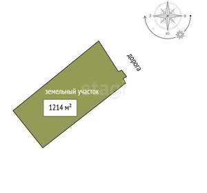 Дом 407м², 2-этажный, участок 1214 сот.  