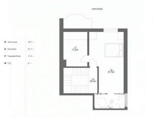 Таунхаус 200м², 5-этажный, участок 1 сот.  