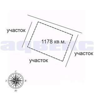 Коттедж 380м², 2-этажный, участок 12 сот.  