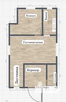 Дом 117м², 2-этажный, участок 2 сот.  
