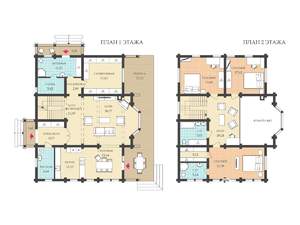 Дом 294м², 2-этажный, участок 15 сот.  