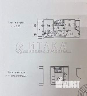 Таунхаус 246м², 4-этажный, участок 1 сот.  