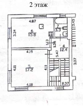 Таунхаус 136м², 3-этажный, участок 1 сот.  