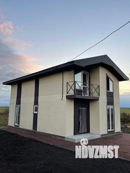 Коттедж 123м², 2-этажный, участок 6 сот.  