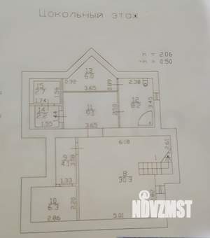 Коттедж 200м², 3-этажный, участок 9 сот.  