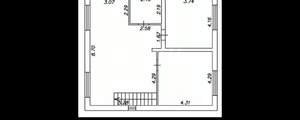 Дом 168м², 2-этажный, участок 6 сот.  