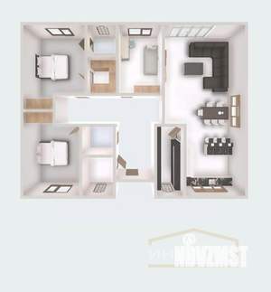 Дом 152м², 1-этажный, участок 8 сот.  