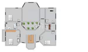 Коттедж 216м², 2-этажный, участок 12 сот.  