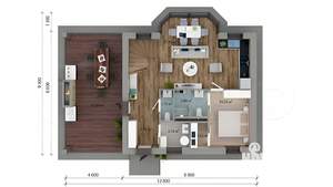 Дом 150м², 2-этажный, участок 7 сот.  