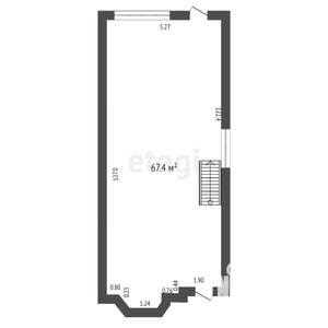 Таунхаус 182м², 3-этажный, участок 12 сот.  