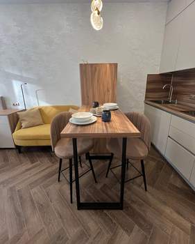Студия квартира, на длительный срок, 24м2, 2/6 этаж