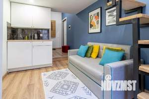 1-к квартира, посуточно, 17м2, 1/1 этаж