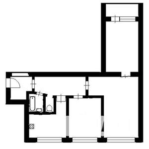 3-к квартира, на длительный срок, 61м2, 4/9 этаж