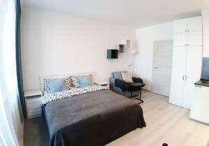 Студия квартира, на длительный срок, 27м2, 6/12 этаж