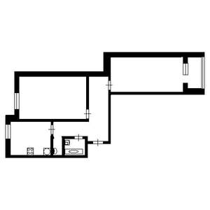 2-к квартира, на длительный срок, 60м2, 6/9 этаж