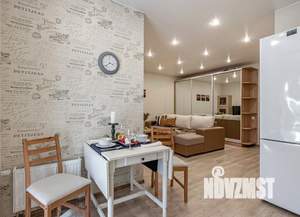 1-к квартира, посуточно, 45м2, 1/1 этаж