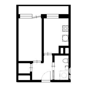 1-к квартира, на длительный срок, 37м2, 10/25 этаж