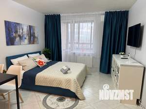 Студия квартира, посуточно, 29м2, 24/24 этаж