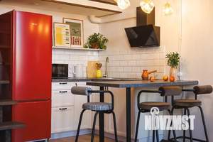 Студия квартира, посуточно, 35м2, 3/4 этаж