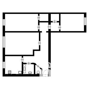 3-к квартира, на длительный срок, 57м2, 3/5 этаж