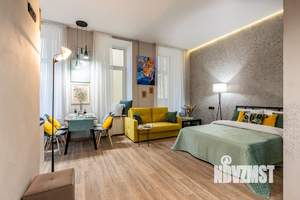 Студия квартира, посуточно, 40м2, 3/7 этаж