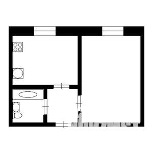 1-к квартира, на длительный срок, 37м2, 12/17 этаж