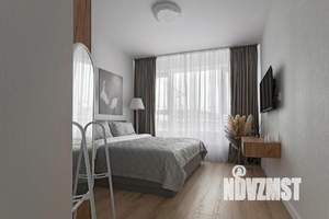 1-к квартира, посуточно, 36м2, 1/1 этаж