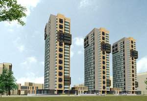 Студия квартира, на длительный срок, 24м2, 12/25 этаж