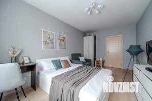 1-к квартира, посуточно, 38м2, 3/21 этаж