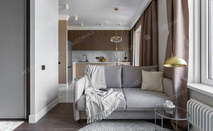 1-к квартира, на длительный срок, 36м2, 10/12 этаж