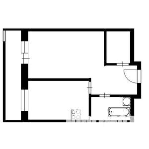 1-к квартира, на длительный срок, 40м2, 16/25 этаж