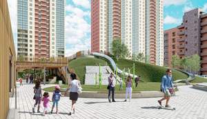 3-к квартира, на длительный срок, 80м2, 3/25 этаж