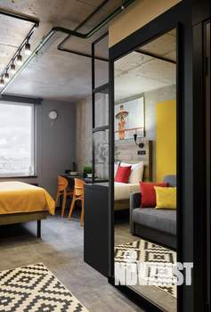 Студия квартира, на длительный срок, 20м2, 5/26 этаж