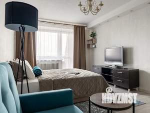 1-к квартира, посуточно, 45м2, 17/23 этаж