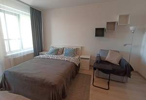 Студия квартира, на длительный срок, 27м2, 6/12 этаж