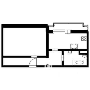 1-к квартира, на длительный срок, 34м2, 14/20 этаж
