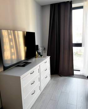 Студия квартира, на длительный срок, 37м2, 4/8 этаж