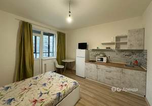 Студия квартира, на длительный срок, 23м2, 4/18 этаж