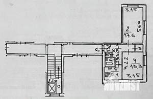 2-к квартира, на длительный срок, 50м2, 2/9 этаж