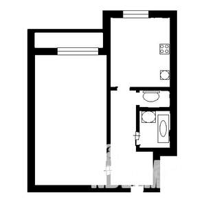 1-к квартира, на длительный срок, 38м2, 4/10 этаж