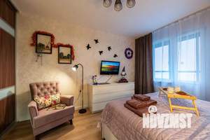 1-к квартира, посуточно, 38м2, 16/19 этаж