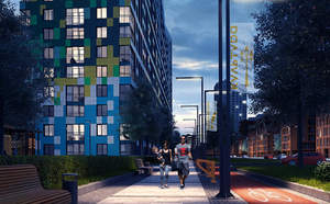 1-к квартира, на длительный срок, 39м2, 1/24 этаж